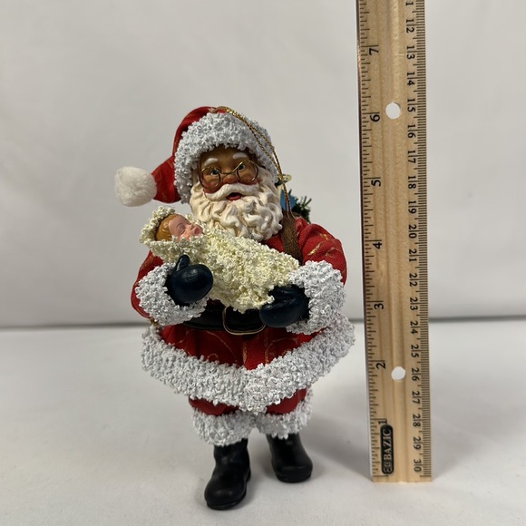 Santa Claus Possible Dreams Newborn Christmas Ornament 2000 clothique decor - Picture 16 of 16